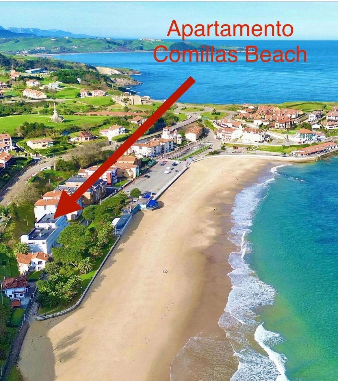 Apartamento Comillas Beach ภายนอก รูปภาพ